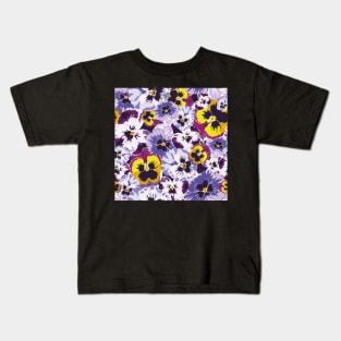 Pansy by numbers Kids T-Shirt